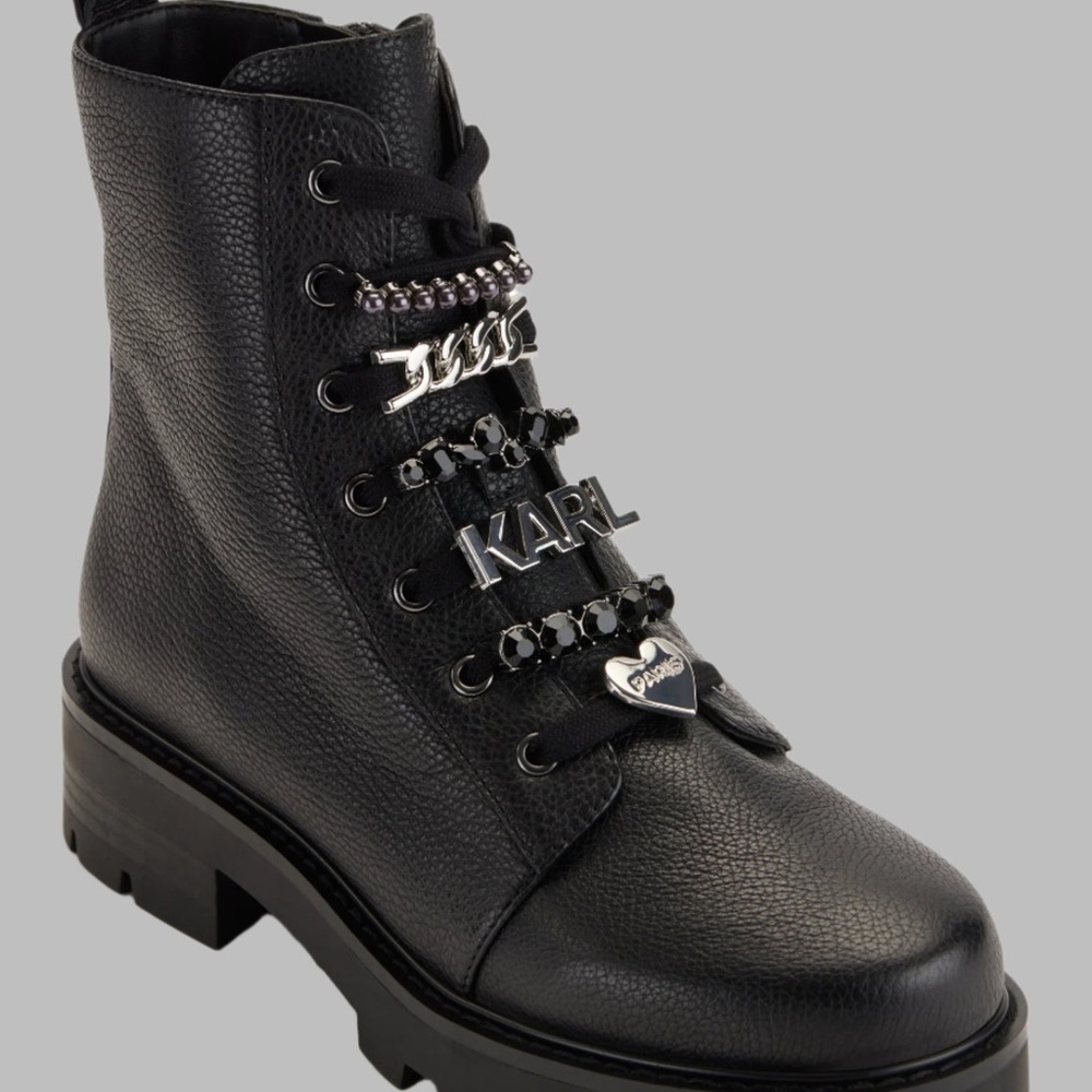Karl Lagerfeld MELA COMBAT BOOT